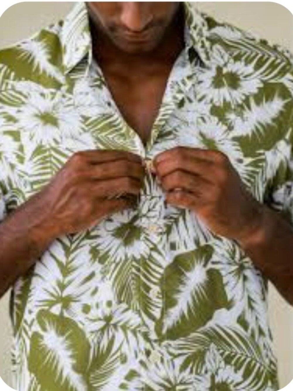 NWT KENNY FLOWERS Men's Terrycloth Button-down Short Sleeve Shirt Small